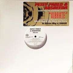 Petey Pablo & Rasheeda (2) Jive – Vibrate (Vinyl, 12")