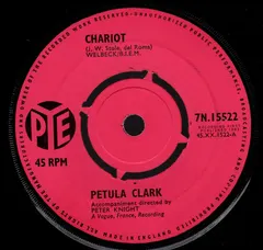 Petula Clark – Chariot (Vinyl, 7")