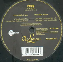 Phasio – C.P.C.O. (Vinyl, 12")
