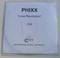 Phixx – Love Revolution (CDr, Single)