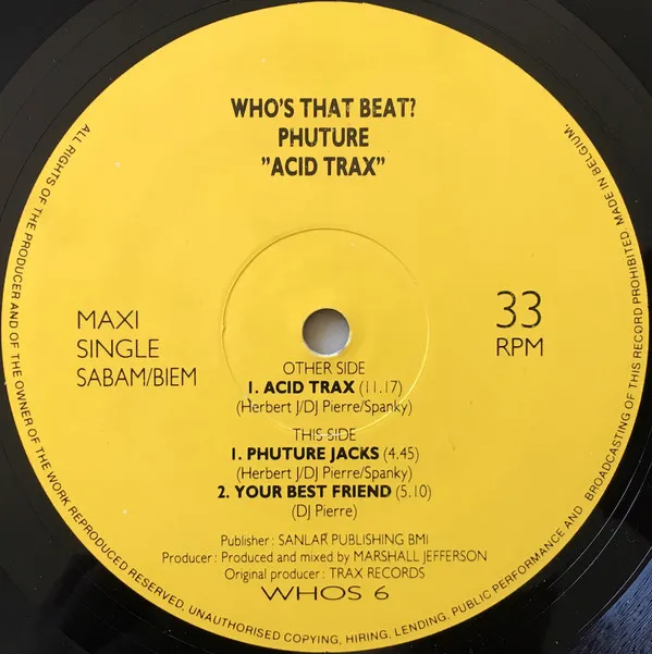 Phuture – Acid Trax