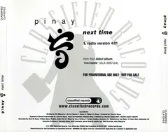 Pinay – Next Time (CD, Single)