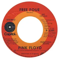 Pink Floyd Capitol Records – Free Four (Vinyl, 7")