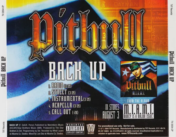 Pitbull – Back Up