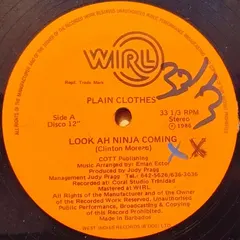Plain Clothes – Look Ah Ninja Coming (Vinyl, 12")