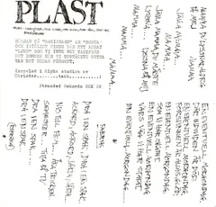 Plast (2) – I Köket Desperat (Vinyl, 7")