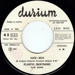 Plastic Bertrand / Whodini – Juke-Box / Magic' Wand (Vinyl, 7")