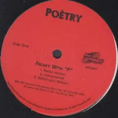 Poètry* – Freaky With "P" (Vinyl, 12")