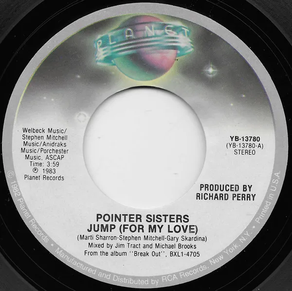 Pointer Sisters – Jump (For My Love)