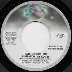 Pointer Sisters – Jump (For My Love) (Vinyl, 7")