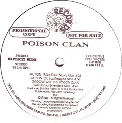 Poison Clan Luke Records – Action (Vinyl, 12")