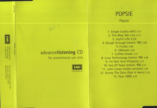 Popsie – Popsie