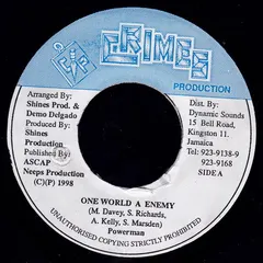Powerman – One World A Enemy (Vinyl, 7")
