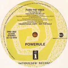Powerule – Pass The Vibes (Vinyl, 12")