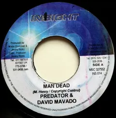 Predator (3) & David Mavado* – Man Dead (Vinyl, 7")