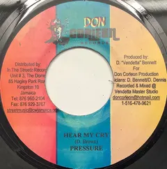 Pressure (15) Don Corleon Records – Hear My Cry (Vinyl, 7")