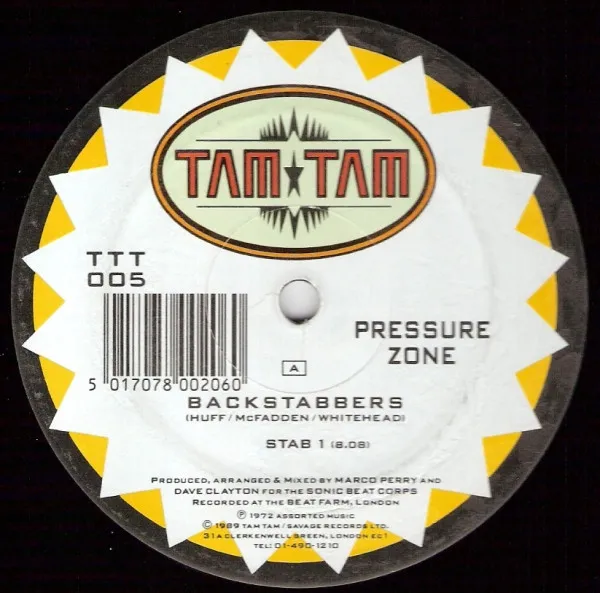 Pressure Zone – Backstabbers