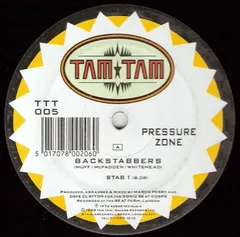 Pressure Zone – Backstabbers (Vinyl, 12")