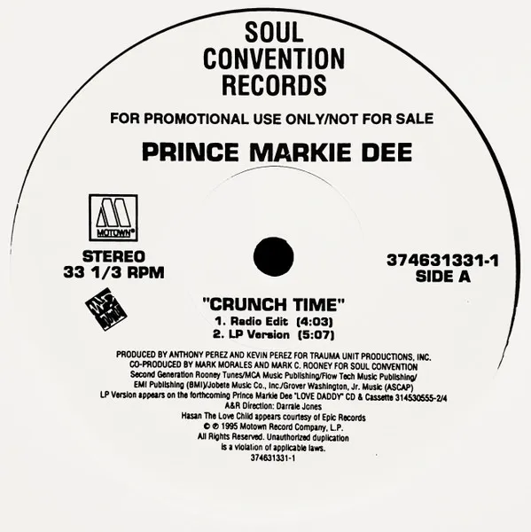 Prince Markie Dee – Crunch Time