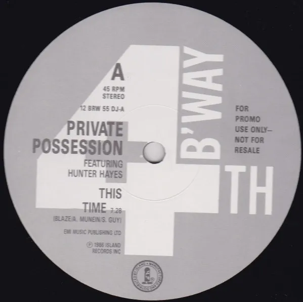 Private Possession Featuring Hunter Hayes – This Time