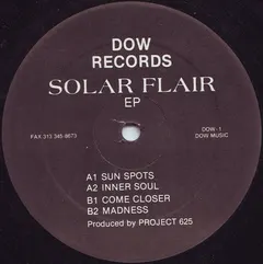 Project 625 – Solar Flair EP (Vinyl, 12")