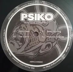 Psiko – Renegade Conspiracy (Vinyl, 12")