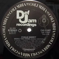 Public Enemy – Bring The Noise (Noise Version) (Vinyl, 12")