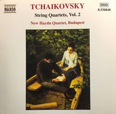 Pyotr Ilyich Tchaikovsky, New Haydn Quartet, Budapest – Tchaikovsky String Quartets, Vol. 2 (CD, Stereo)