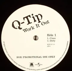 Q-Tip – Work It Out (Vinyl, 12")