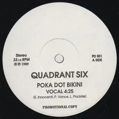 Quadrant Six – Poka Dot Bikini (Vinyl, 12")