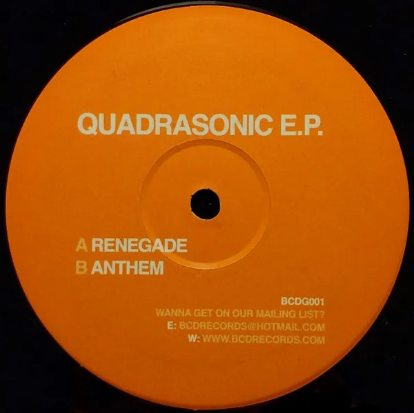Quadrasonic – Quadrasonic E.P.