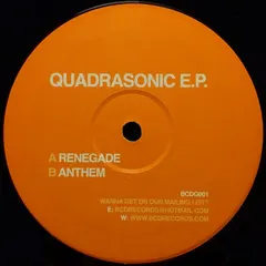 Quadrasonic – Quadrasonic E.P. (Vinyl, 12")