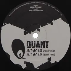 Quant – Tryin' (Vinyl, 12")