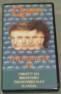 Queen – The Miracle EP (VHS, PAL)