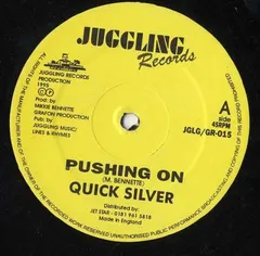 Quick Silver – Pushing On / Nothing Never Sweet So (Vinyl, 12")