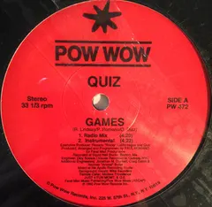 Quiz (16) – Games (Vinyl, 12")