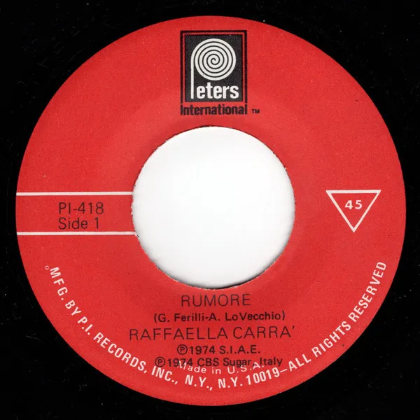 Raffaella Carrà – Rumore