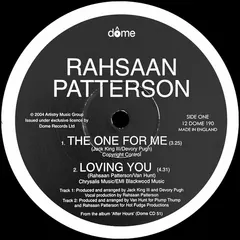 Rahsaan Patterson – After Hours (Vinyl, 12")