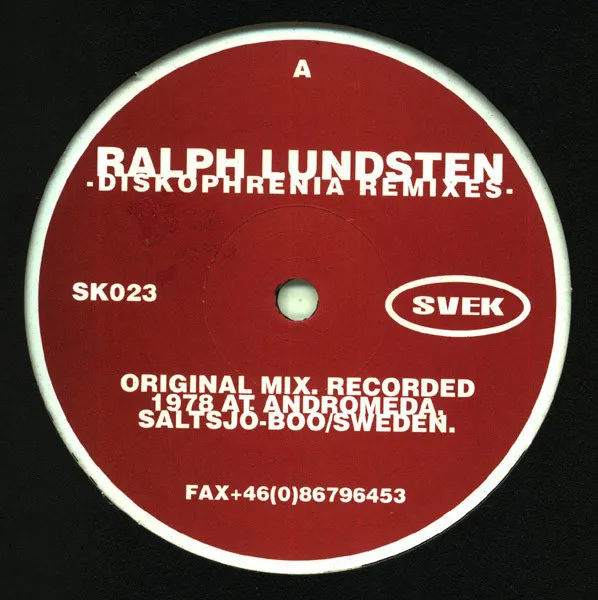 Ralph Lundsten – Diskophrenia Remixes