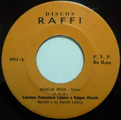 Ramón Y Su Banda Latina – Amalia Rosa / La gente comenta (Vinyl, 7")
