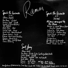 Ramm (2) – Spark The Universe (Vinyl, 12")