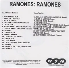 Ramones – Ramones (CDr, Album)