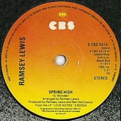 Ramsey Lewis CBS – Spring High (Vinyl, 7")