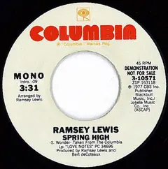 Ramsey Lewis Columbia – Spring High (Vinyl, 7")