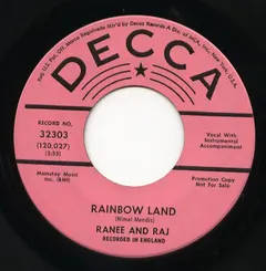 Ranee And Raj – Rainbow Land (Vinyl, 7")