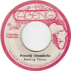 Ranking Devon – Peaceful Dreadlocks (Vinyl, 7")