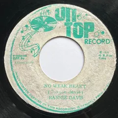 Rannie Davis* – No Weak Heart (Vinyl, 7")