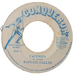 Raphael Dallas – Captivity (Vinyl, 7")
