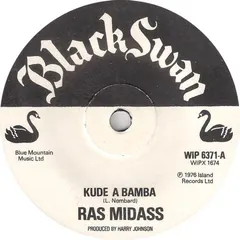 Ras Midass* Black Swan – Kude A Bamba (Vinyl, 7")