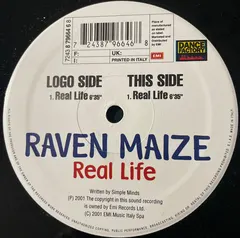 Raven Maize – Real Life (Vinyl, 12")